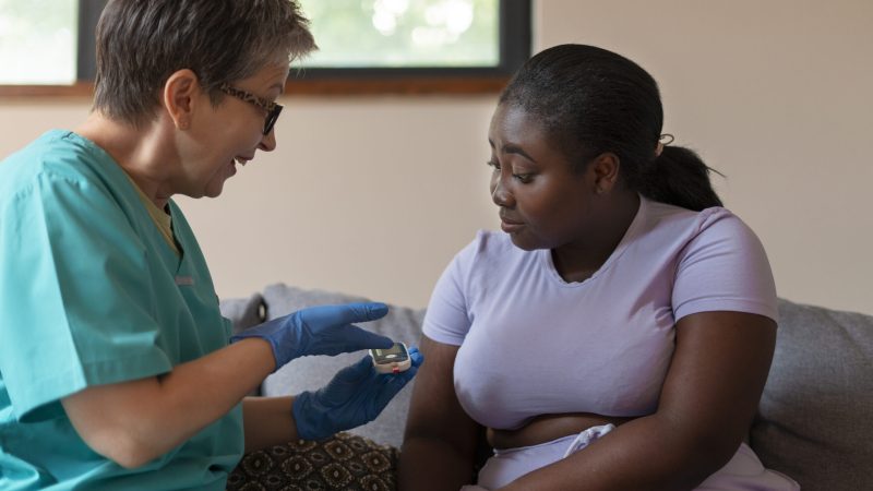side-view-diabetic-woman-checking-her-glucose-level